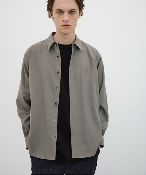 DryBones ドライボーンズ レーヨンニットポロシャツ S/S Print Open