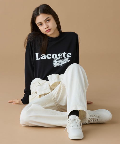 LACOSTE（ラコステ） 撥水 防水 スニーカー レディース T-CLIP SHIELD
