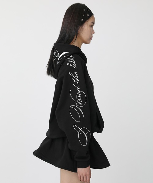Heart Tattoo パーカー arm embroidery sweat hoodie / アーム刺繍