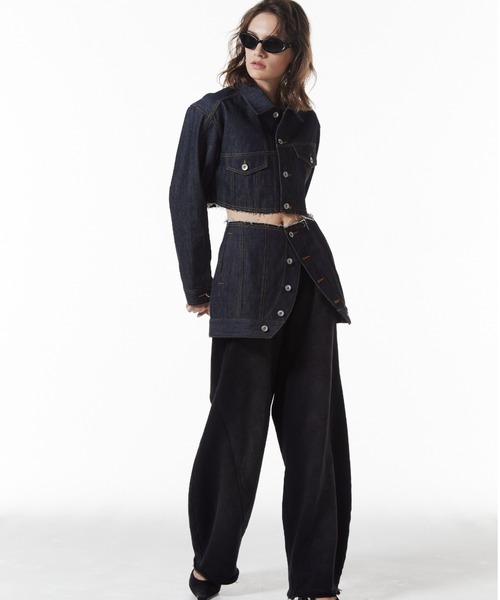 JOSE MOON（ジョゼムーン） デニムジャケット gジャン CROP DENIM