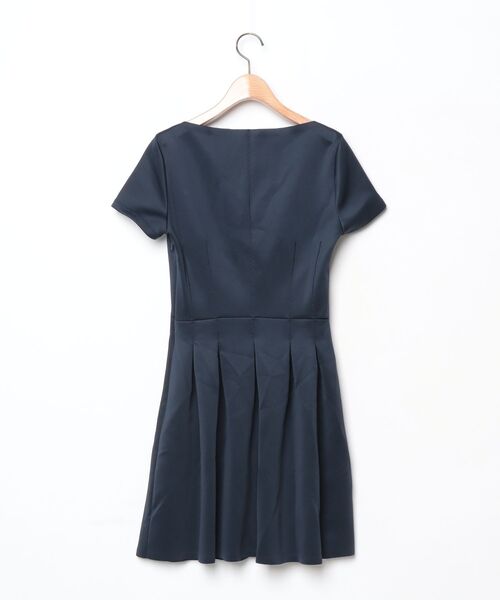 「MAX&Co.」 半袖ワンピース 40 ネイビー レディース_画像2