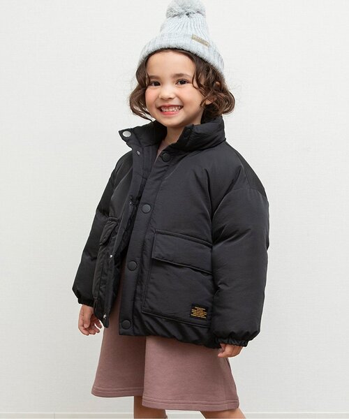 子供アウター BREEZE（ブリーズ） ダウン アウター 「洗える」スタンドカラー中綿