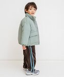 ダウン アウター 「洗える」スタンドカラー中綿...の詳細画像5