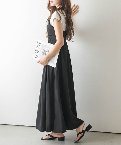 AMELY」 半袖ワンピース L グレー レディース : ZOZOTOWN Yahoo!店