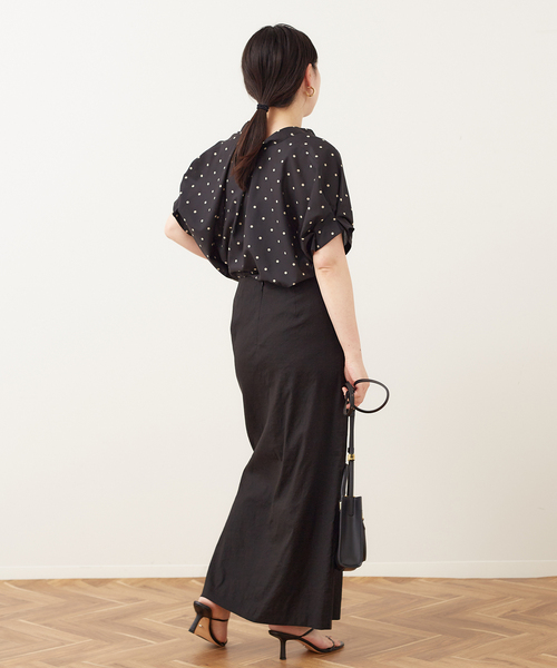 「journal standard L'essage」 半袖ブラウス - グリーン レディース_画像6