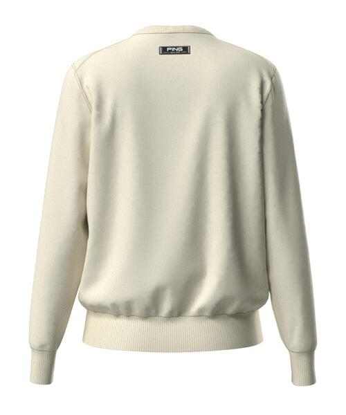 PING（ピン） ニット セーター 「PING APPAREL」エンボス加工ウール