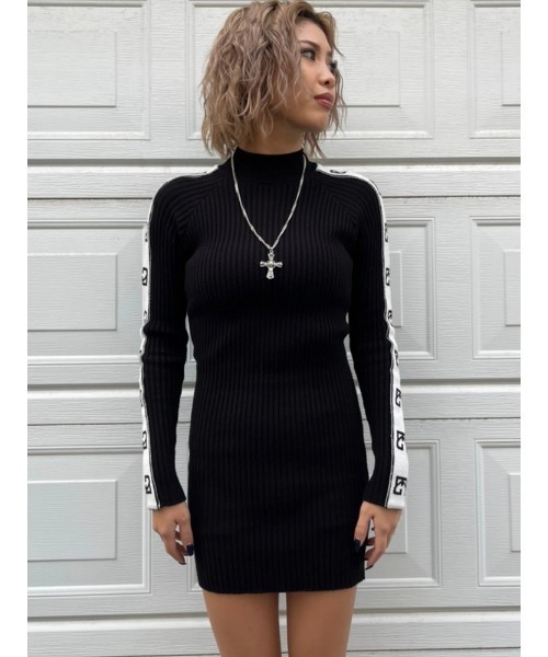 「EGOIST」 ニットワンピース FREE パープル レディース_画像7