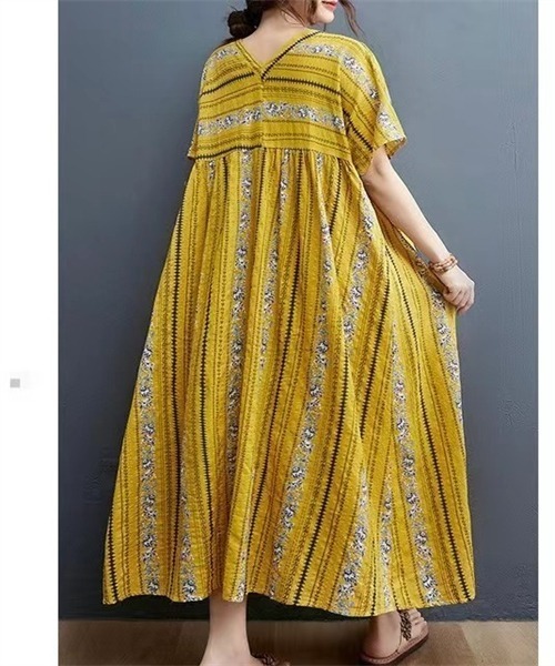 「Dream garden」 「FREE STYLISTS」半袖ワンピース FREE ホワイト レディース_画像2