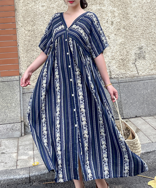 「Dream garden」 「FREE STYLISTS」半袖ワンピース FREE ホワイト レディース_画像8