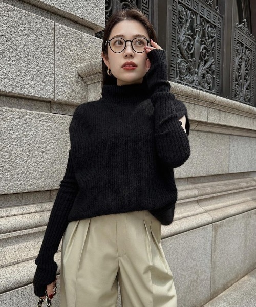 anuans（アニュアンス） セットアップ FREE ブラック レディース