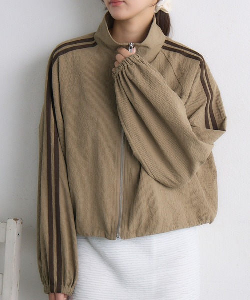 「RETRO GIRL」 ブルゾン FREE ホワイト レディース_画像2