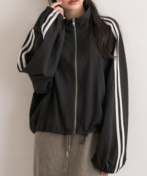 「RETRO GIRL」 ブルゾン FREE ホワイト レディース_画像3