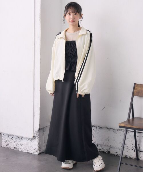 「RETRO GIRL」 ブルゾン FREE ホワイト レディース_画像4