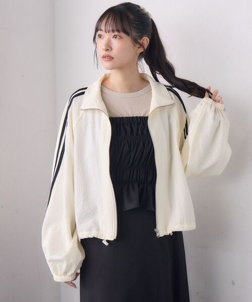 「RETRO GIRL」 ブルゾン FREE ホワイト レディース_画像8