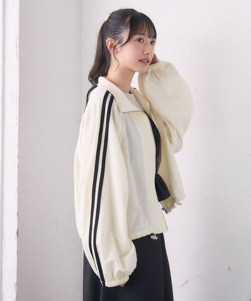 「RETRO GIRL」 ブルゾン FREE ホワイト レディース_画像9