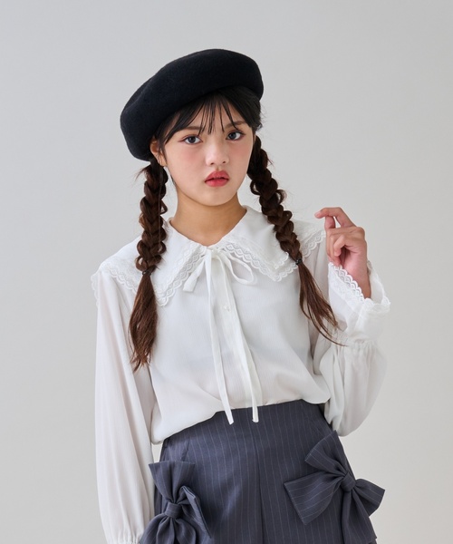 by LOVEiT ブラウス シャツ 入学式 卒園式 卒業式 「卒服」Wセーラー