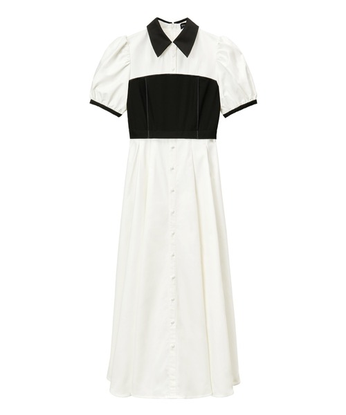 「emiriawiz」 シャツワンピース MEDIUM グリーン レディース_画像2