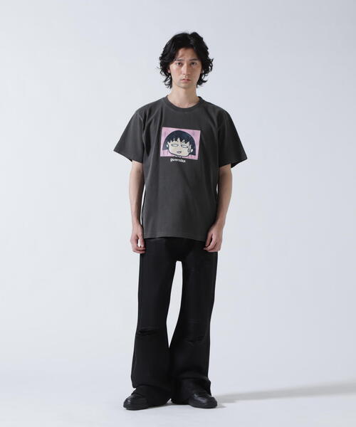 ROYAL FLASH（ロイヤルフラッシュ） tシャツ 「guernika×ちびまる子