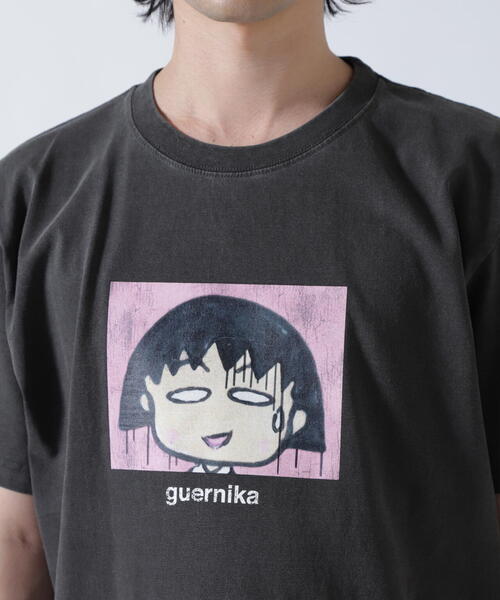 ROYAL FLASH（ロイヤルフラッシュ） tシャツ 「guernika×ちびまる子