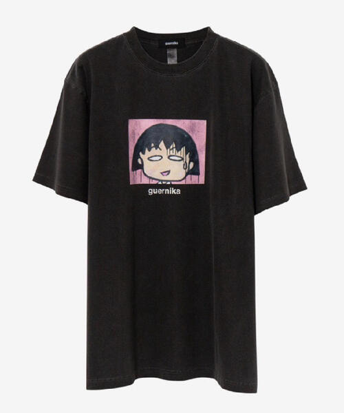 ROYAL FLASH（ロイヤルフラッシュ） tシャツ 「guernika×ちびまる子