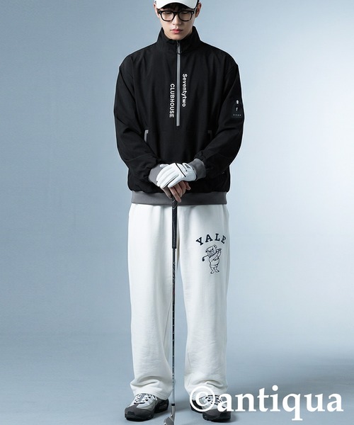 新品⭐️【STCH】ハーフジッププルオーバー antiqua（アンティカ） 「STCH」ハーフジッププルオーバー レディース