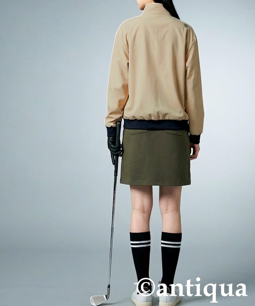 STCH」ハーフジッププルオーバー レディース メンズ STCH】配色ライン