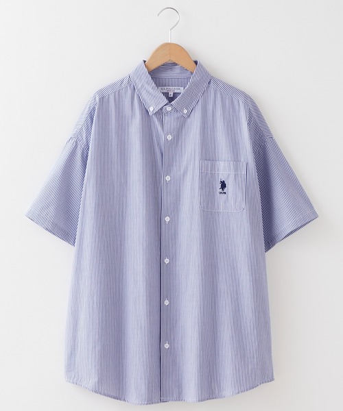 「U.S. POLO ASSN.」 半袖シャツ FREE ホワイト レディース_画像4