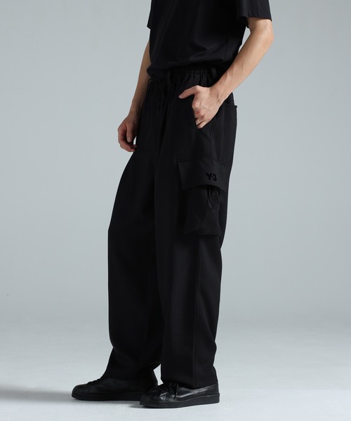 美品⭐️Y-3 エムクラシック スポーツユニフォーム カーゴパンツ 黒 M相当 Y-3 カーゴパンツ SPORT UNIFORM CARGO PANTS メンズ レディース