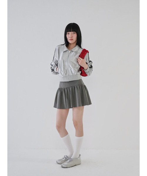 「Uenui」 ブルゾン FREE シルバー レディース_画像8