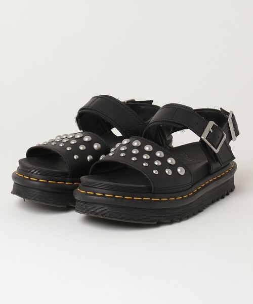 Dr.Martens（ドクターマーチン） フラットサンダル - ブラック