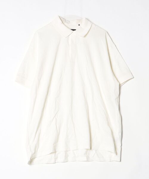 Y-3 「Y-3」 半袖ポロシャツ MEDIUM オフホワイト メンズ : ZOZOTOWN 