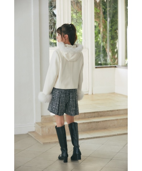 「tocco closet」 ダッフルコート M ピンク レディース_画像5