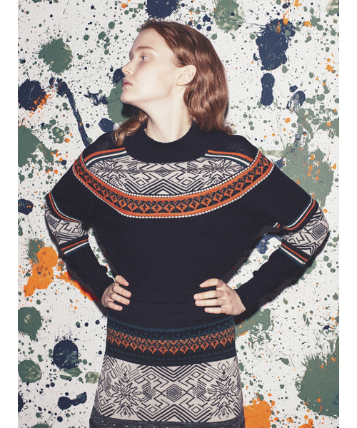 「FURFUR」 長袖ニット FREE ベージュ レディース_画像6