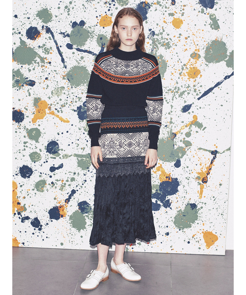 「FURFUR」 長袖ニット FREE ベージュ レディース_画像8