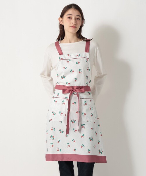 Afternoon Tea（アフタヌーンティー） エプロン ストロベリーフレア