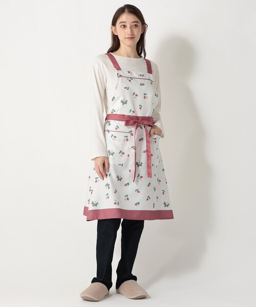 Afternoon Tea（アフタヌーンティー） エプロン ストロベリーフレア