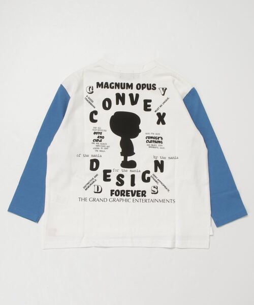 「CONVEX」 「KIDS」7分袖カットソー 150cm オフホワイト キッズ_画像3