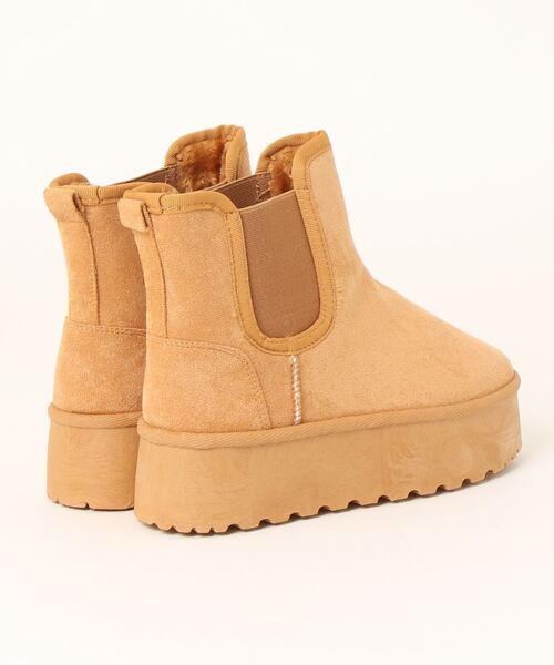 「Shoes in Closet」 ブーツ S キャメル レディース_画像2