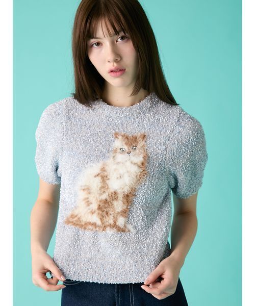 FURFUR ウサギジャガードセーター USAGI ONLINE限定】ウサギジャガードセーター（ニット）｜FURFUR