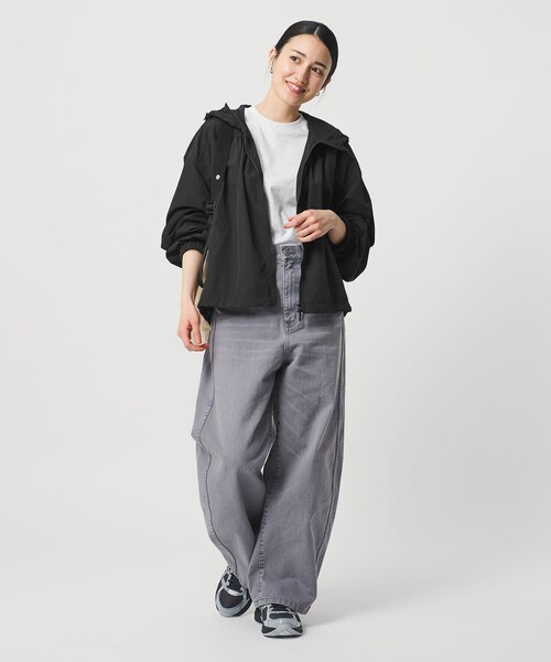 WEB限定　BEAUTY&YOUTH アローズ　ポリエステルギャザーブルゾン BEAUTY&YOUTH UNITED ARROWS（ビューティーアンドユースユナイテッド