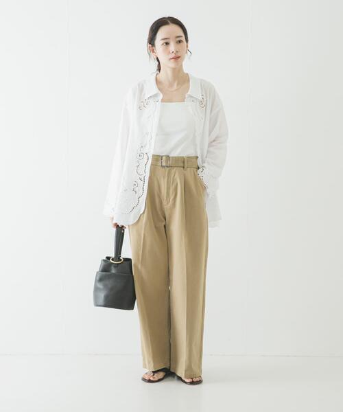 URBAN RESEARCH（アーバンリサーチ） パンツ 「3サイズ展開」ベルト