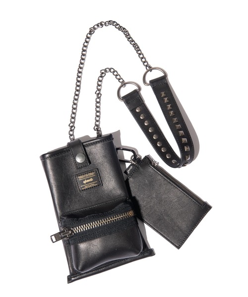 glamb（グラム） ショルダーストラップ ショルダーバッグ Leather