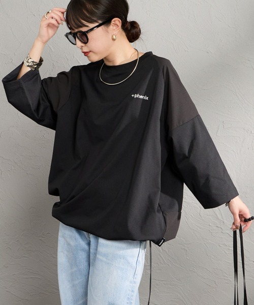 phenix（プラスフェニックス） tシャツ 別注 エアメッシュコンビ 7分袖