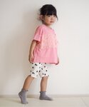 ハーフパンツ パンツ 短パン サイクルリブハー...の詳細画像3