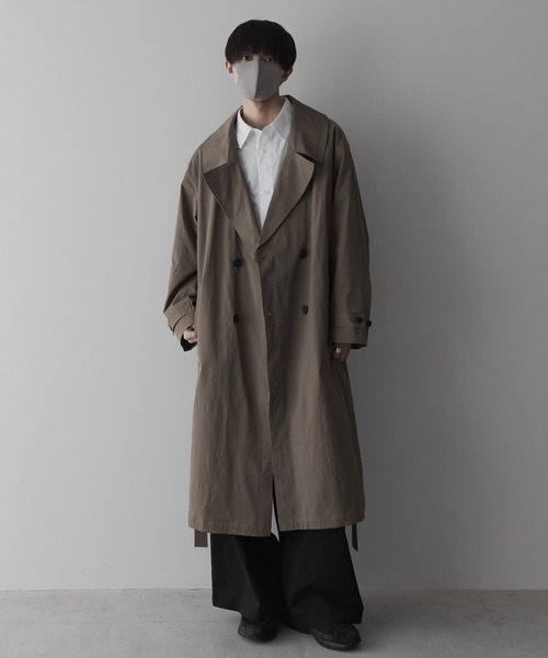 remer トレンチコート MEDIUM グレー メンズ : ZOZOTOWN Yahoo!店