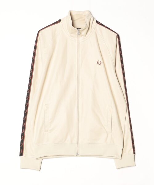 FRED PERRY（フレッドペリー） ジャージブルゾン LARGE ベージュ