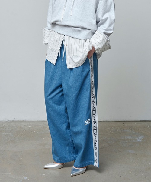 umbro（アンブロ） ワイドパンツ パンツ (UMBRO)DENIM WIDE PANTS 