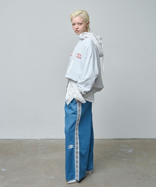 umbro（アンブロ） ワイドパンツ パンツ (UMBRO)DENIM WIDE PANTS
