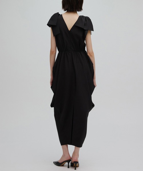 Ameri ドレス Ameri（アメリ） ドレス 2WAY CONSTRUCTIVE RIBBON DRESS : ZOZOTOWN