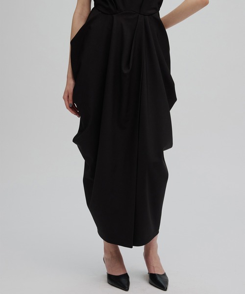 Ameri ドレス Ameri（アメリ） ドレス 2WAY CONSTRUCTIVE RIBBON DRESS : ZOZOTOWN